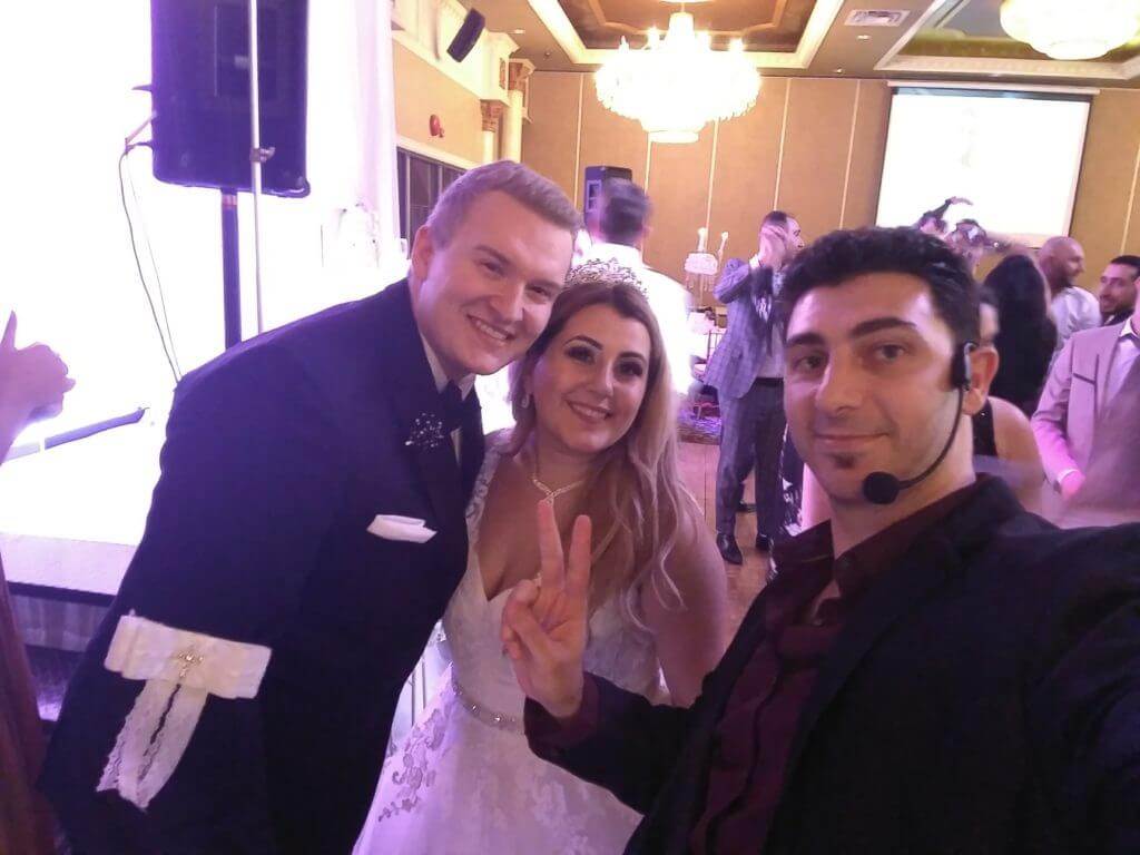 DJ Eddie11 at a wedding night